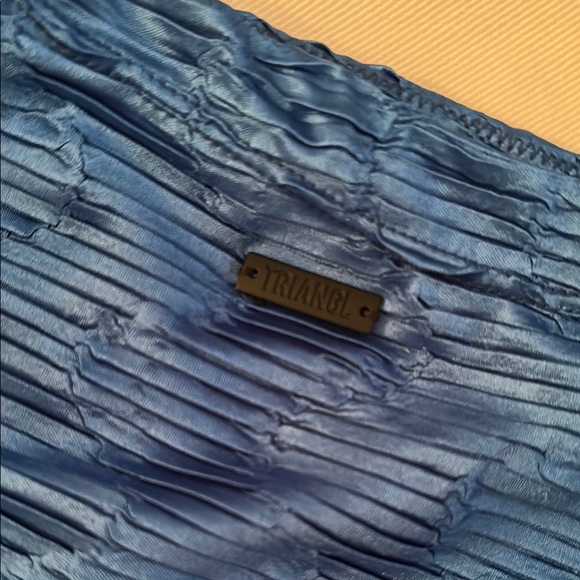 Triangl Blue Bikini & Skirt Set Size Small - Picture 7 of 13